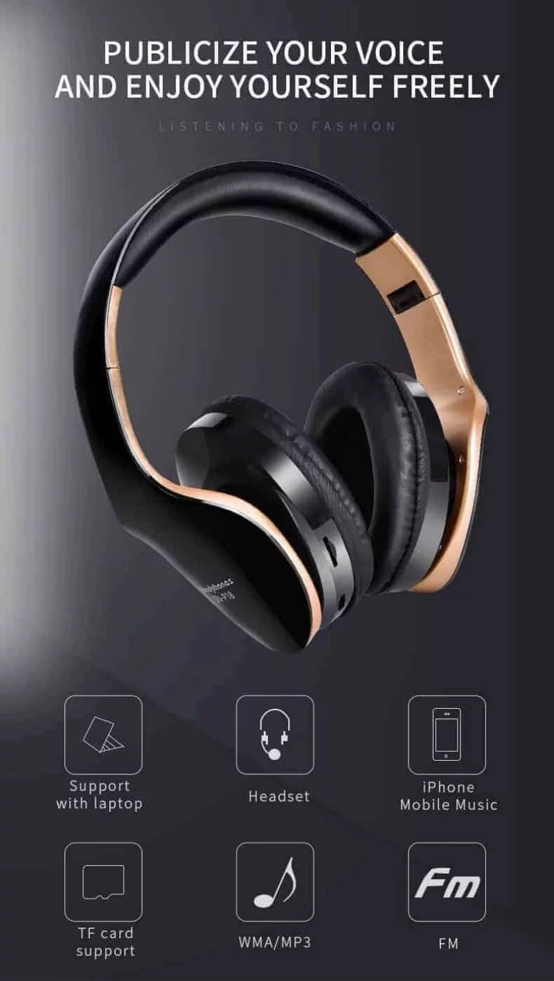 Wireless Bluetooth Headset For Mobile PC MP3 4 Bluetooth-Headset