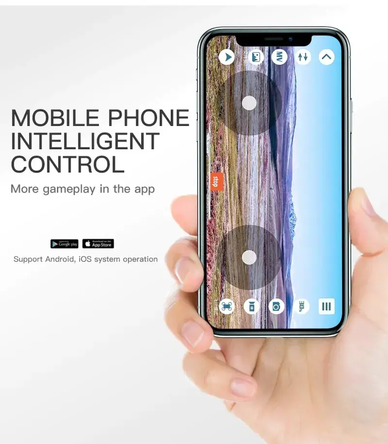 Folding quadcopter WiFi FPV drone - 4K Camera 9 drone