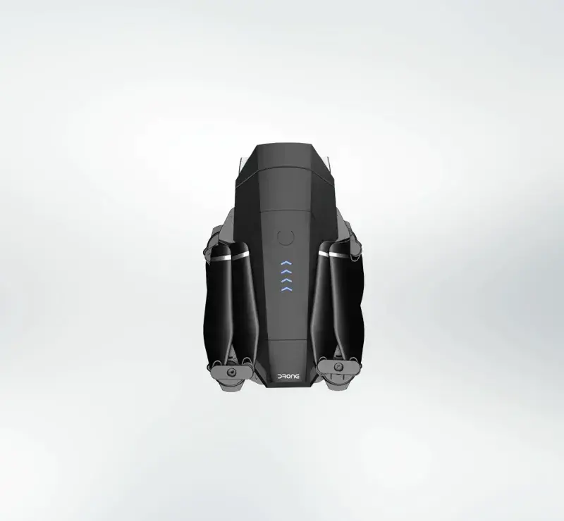 Folding quadcopter WiFi FPV drone - 4K Camera 2 drone